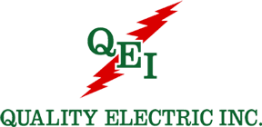 Quality Electric Logo With Lightning Bolt